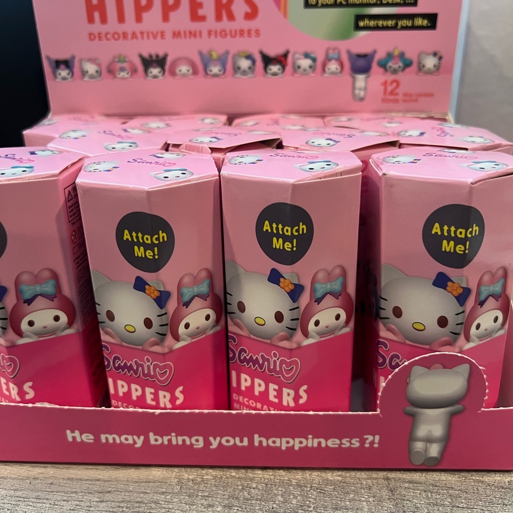 Hello Kitty Pink Decorative Mini Figures